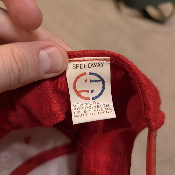 Lynchburg Hornets Red Hat Men's Snap Back Speedway Wool Blend - Picture 2 of 4